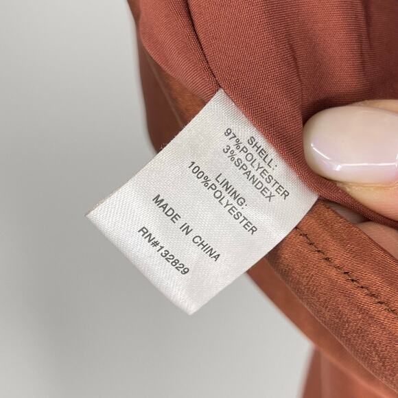 MORE TO COME | NWT Emma Strapless Maxi Dress in Chocolate Satin Tube Dress M - Picture 15 of 16